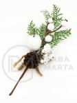 Creangă decorativă de pin de Crăciun 25cm 185023