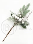 Creangă decorativă de pin de Crăciun 30cm 185031