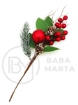 Creangă decorativă de pin de Crăciun 30cm 185032