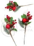 Creangă decorativă de pin de Crăciun 30cm 185032