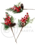 Creangă decorativă de pin de Crăciun 30cm 185034