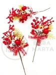 Creangă decorativă de pin de Crăciun 30cm 185036