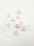 Cabochon cuarț roz 8x4mm 191417