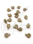 Mărgele metallice 6x8x4mm bronz antic 20 buc 308782