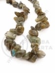 Piatră naturală Labradorit 8-12mm 85cm 1 buc 355349