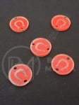 Placă acrilică 17x2mm cu potcoavă 1 pachet 10 buc 181624
