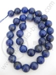 Mărgele de lapis lazuli de 12 mm. ~33 buc. Prima dată. 351385