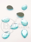 Picatura de vitola 10x14mm albastră pentru lipici hote 1 pachet 20 buc 151395