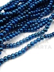 Mărgele de sticlă 3mm gaură 1mm 1wt ~32cm ~ 100buc 343832