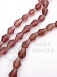 Pictura din glass 8x6mm ~42 pieces gaură 1mm 1 bucată 343643