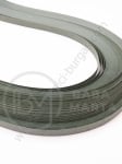 Benzi de quilling 5mm x 530mm gri, 1 pachet, 120 buc. 175074