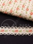 Panglică cu flori 13mm 1 pachet ~20 metri 411206