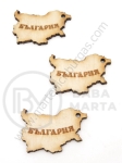 Carton din lemn 35x24mm Bulgaria 1 pachet 10 bucati 181651