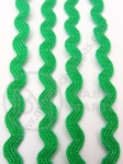 Lățime 3,5 mm zig-zag verde ~25 metri 411141