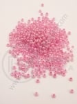 Mărgele de sticlă roz 2mm 50g 332065