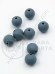 Bile de mărgele din silicon ~9mm gaură 1.5mm 1 paquet 5 buc 317024