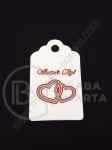 Etichete carton 50x30x0.4mm gaură 5mm 1 pachet 20 buc 111232