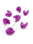 Margele 14x10mm violet gaură 2mm 1 pachet 40g ~68 buc 312766
