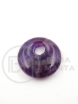 Disc pandantiv 18x6mm ametist gaură 5mm 355775