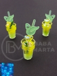 LAMPĂ PENDANTĂ 22x12mm cocktail cu orificiu de urs 2mm 2 buc