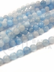 Mărgele de aquamarin 8mm ~48 bucăți 352866