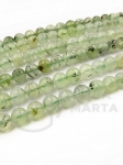 Prenit natural ~bilă de 6mm ~60 bucăți 38cm 1 șnur 353376