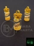 Lampă suspendată 22x10mm sticla cu scoici 1 pachet 2 bucati 335599