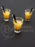 Pandantiv borcan plastic 20x13mm cu cocktail de fructe 1 paquet 2 pieces 335562