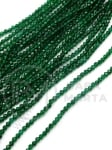 Jadeit ~ bilă fațetată de 2 mm ~ 200 buc ~ 39 cm 1 greutate 353109