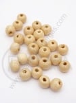 Bilă de lemn 8x7mm natural color 1 pachet 40g ~230 buc 321165