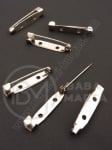 Închizatore metallice 32x6mm color argintie 1 pachet 50 buc 301641