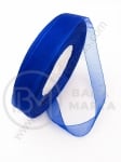 Panglică organza 15mm albastru închis ~45 metri 451254