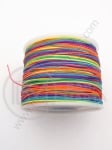 Cordon colorat din poliester ~0.5 mm ~125 metri 1 rola 441383