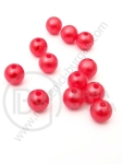 Perlă roșie 10mm 1 pachet 40g ~75 buc 311153