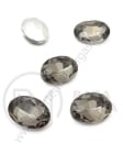 Piatră de sticlă (cristal) 10x14x4mm grey pentru încrustare 1 pachet 5 buc 151676