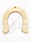 Potcoavă din lemn 87x100mm gaură 4.5mm 1 pachet 5 buc 181550