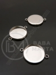 Element de bază OȚEL (304) pentru instalare 16mm 1 pachet 3 bucăți 307924