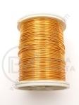 Sârmă de cupru 0,8 mm auriu ~8 metri 1 rolă 141179