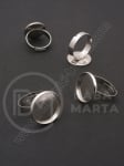 Inel de bază pentru instalare 16mm culoare argintie 1 pachet 4 buc 301861