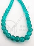 Bilă de vitola 6mm verde craquelat 80cm ~140 buc 1 buc 343180