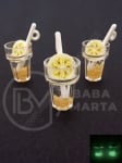 Lampă suspendată 20x13mm borcan cu cocktail de fructe 1 paquet 2 pieces 335607