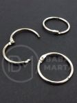 Inel metalic pentru carte, diametru interior 25 mm, 5 buc. 302271