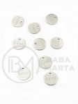 Pandantiv OȚEL (304) 7x0.5mm culoare argintie 30 bucăți 303022