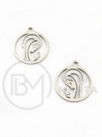 Pandantiv Fecioara Maria 17x15mm oțel (304) 303027
