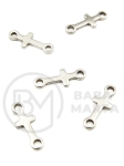 Cruce OȚEL (304) 18x7x1.5mm culoare argintie 5 bucăți 303029
