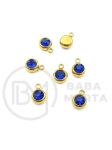 Pandantiv cu cristal OȚEL 8.5x6x3mm 4 buc 303049