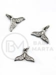 Pandantiv cu lanț 13x8mm cu zirconiu forjat 305412