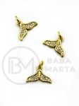 Pandantiv cu lanț 13x8mm cu zirconiu forjat 305413