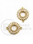 Element de conectare 20x16mm alamă cu zirconiu 305455