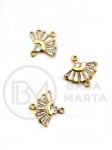 Element de conectare 14x14mm alamă cu zirconiu 305462